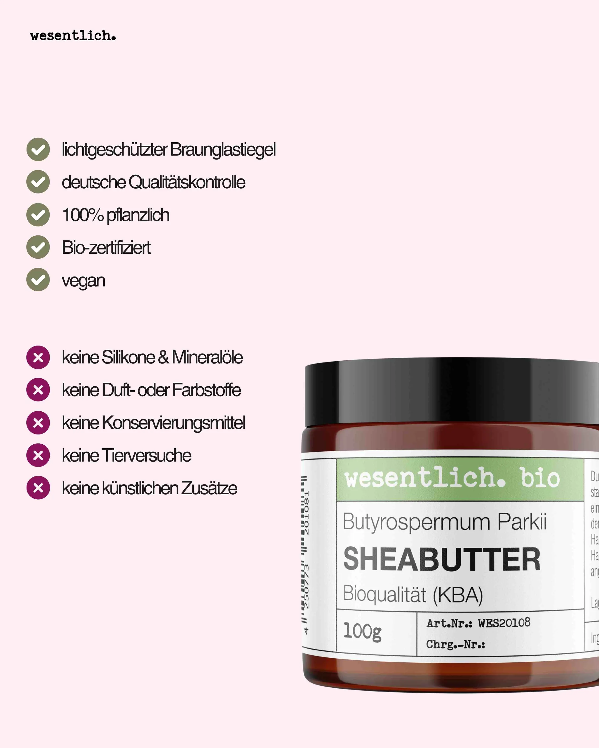 Sheabutter BIO 100g