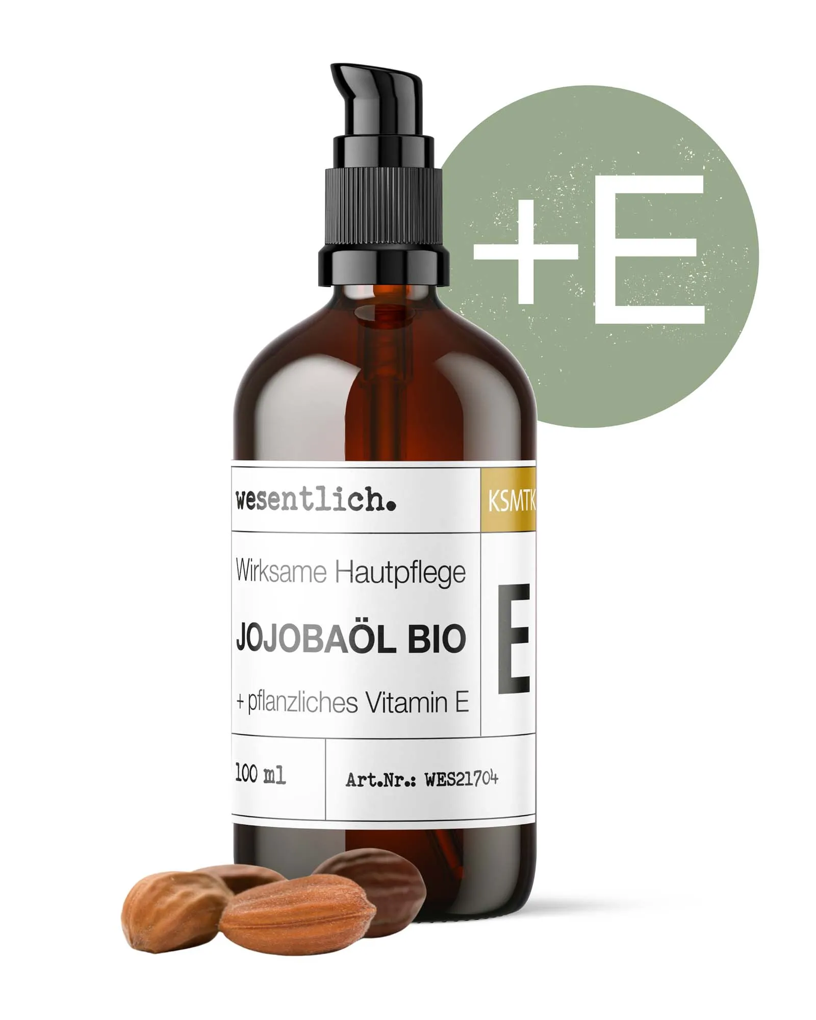 Jojobaöl bio + Vitamin E 100ml