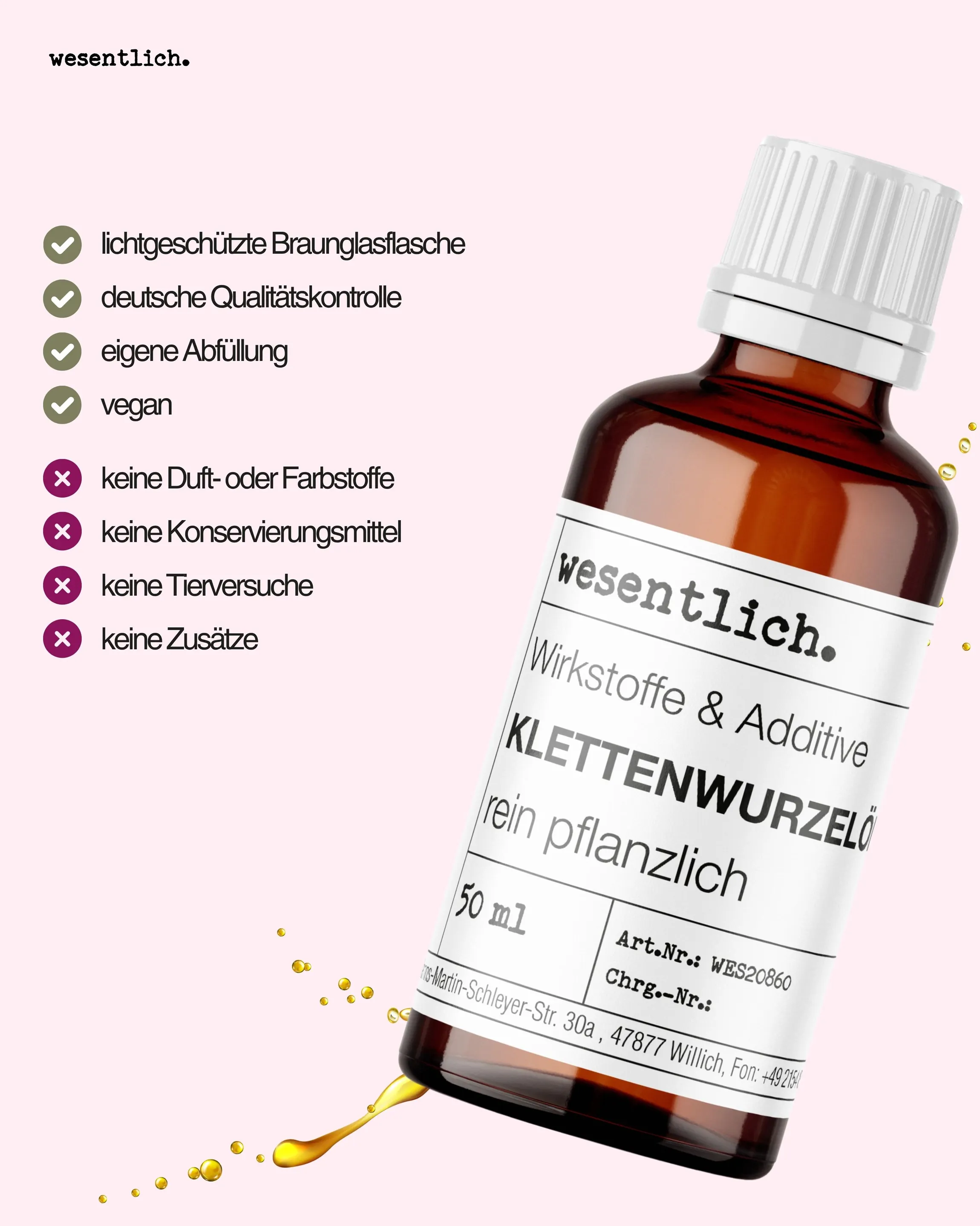 Klettenwurzelöl 50ml