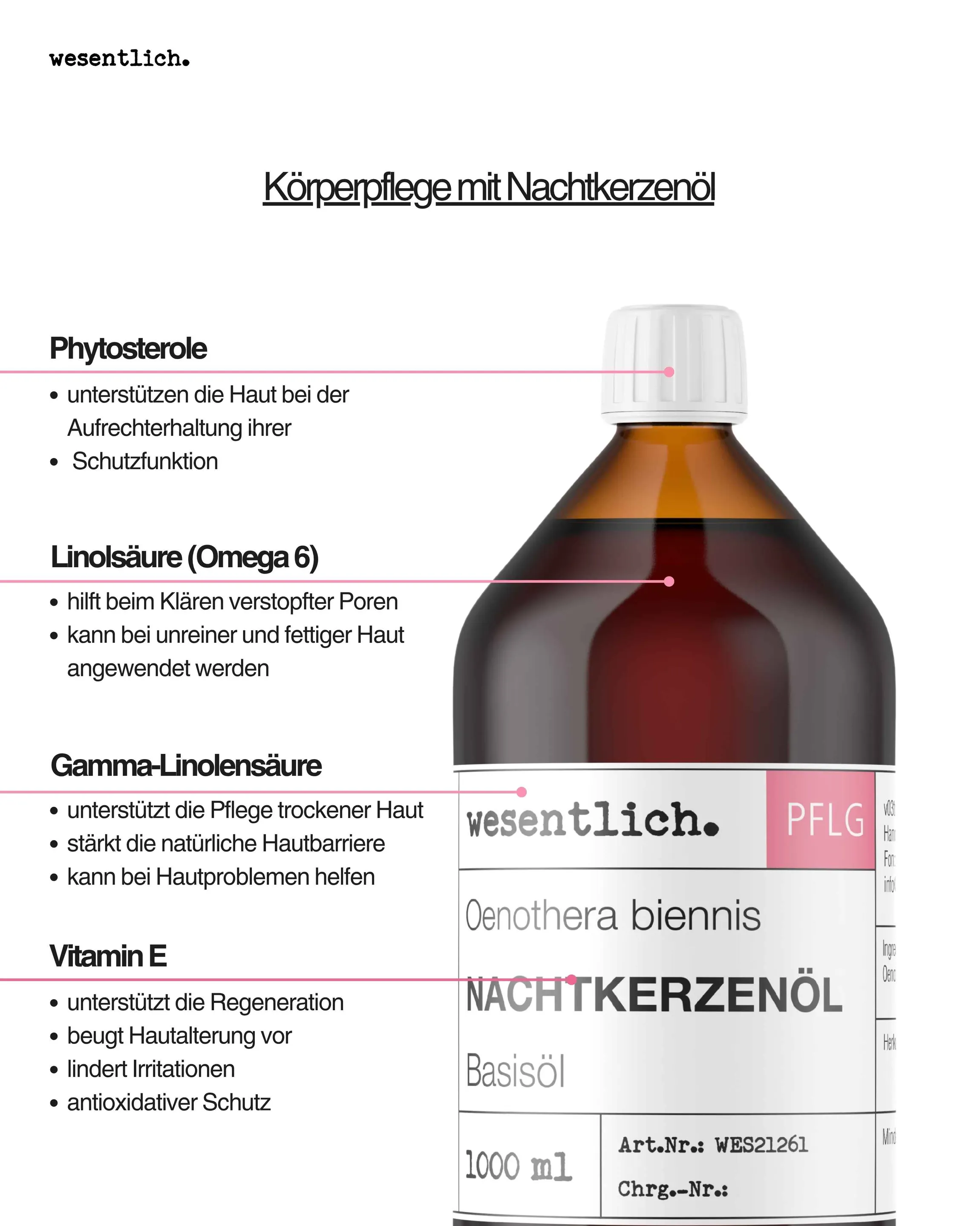 Nachtkerzenöl 1000ml