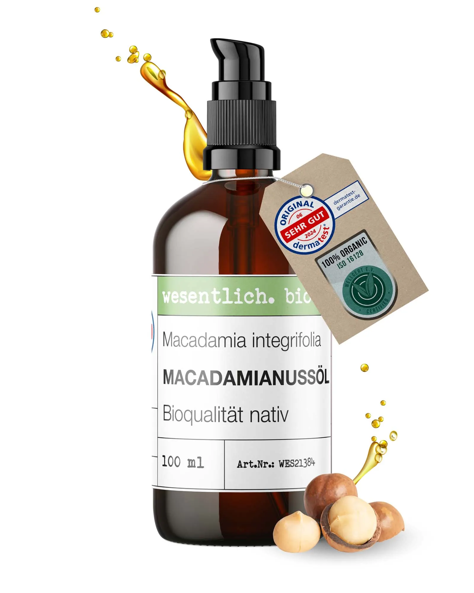 Macadamianussöl bio 100ml