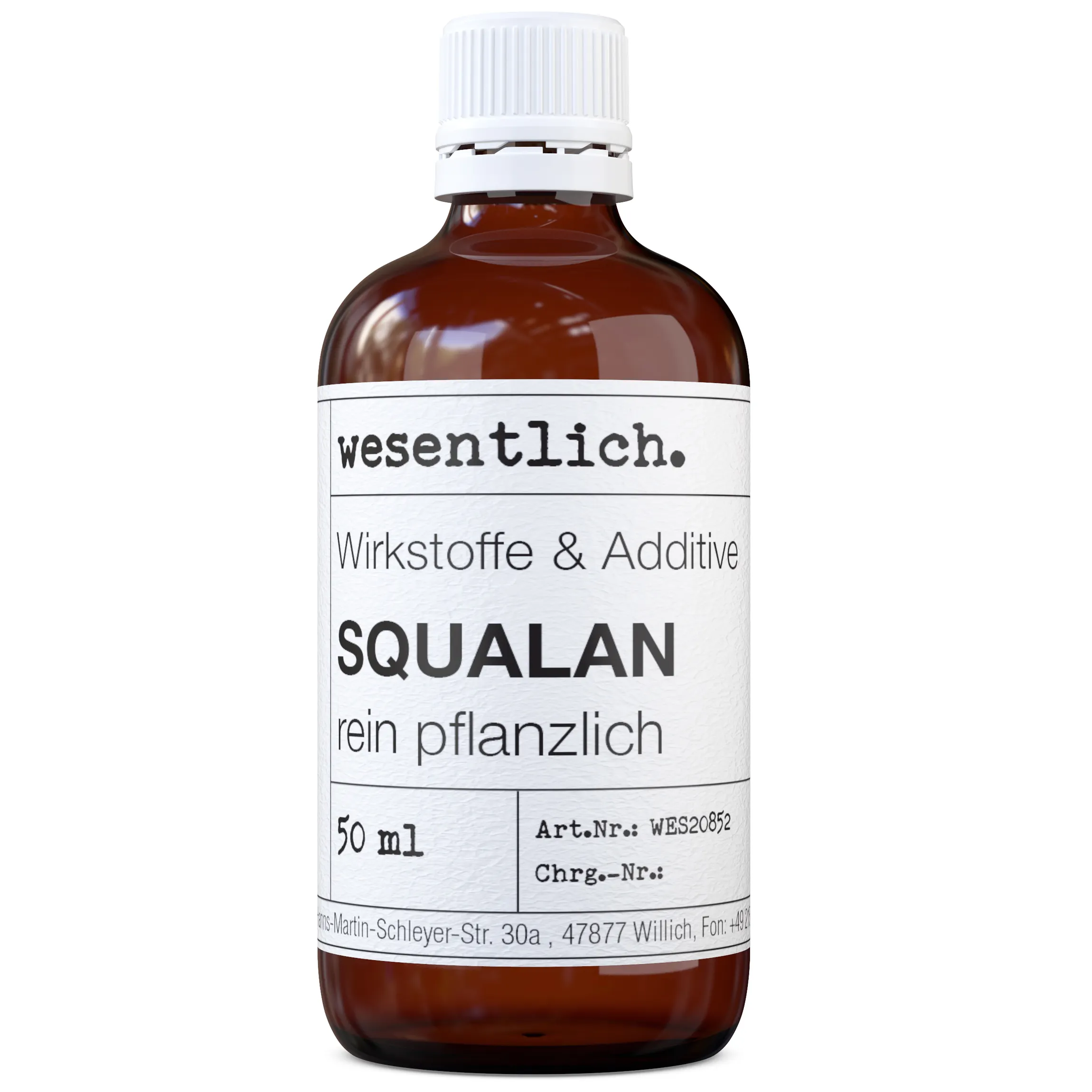 Squalan (50ml) - rein pflanzliches Pflegeöl von wesentlich.