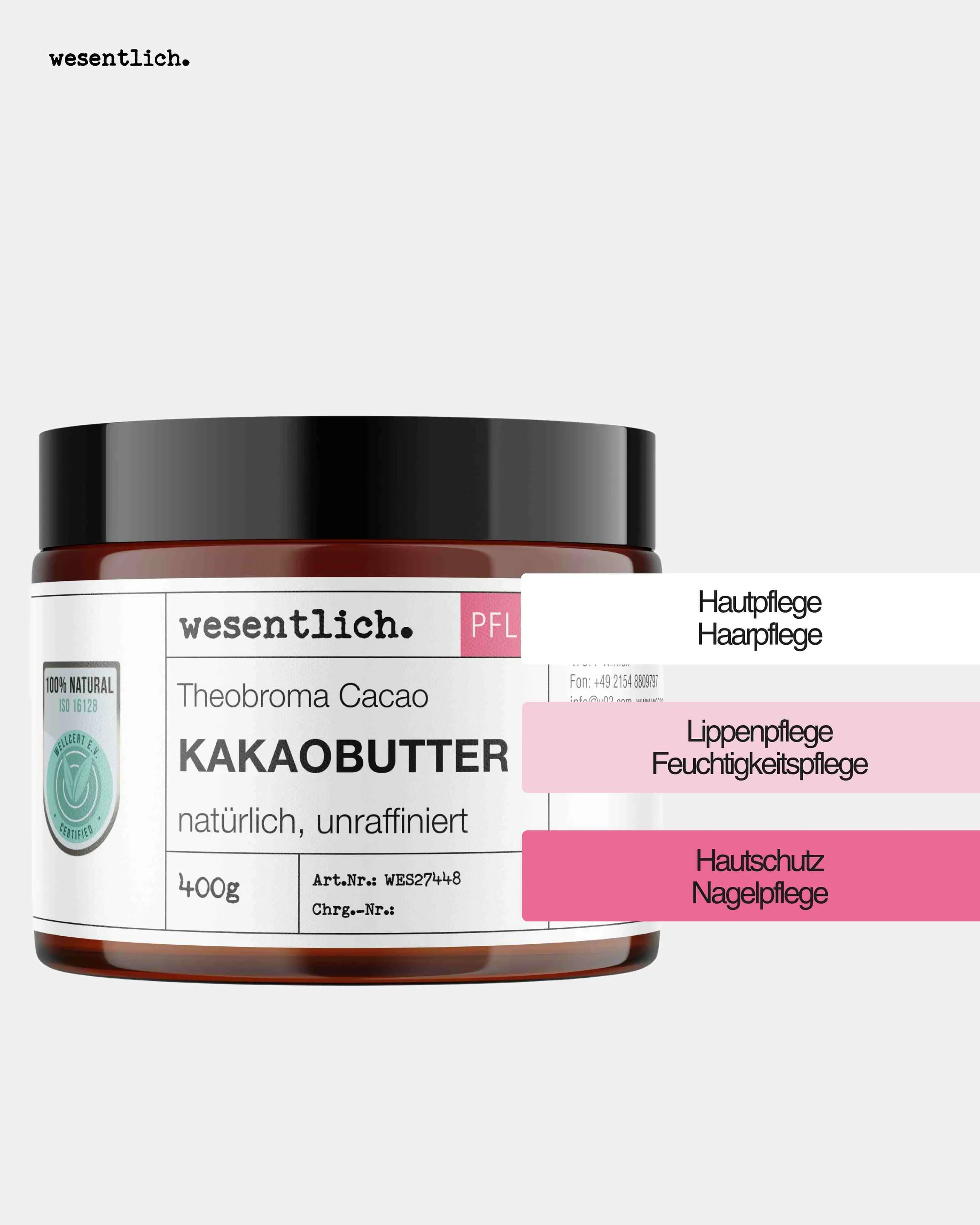 Kakaobutter 400g