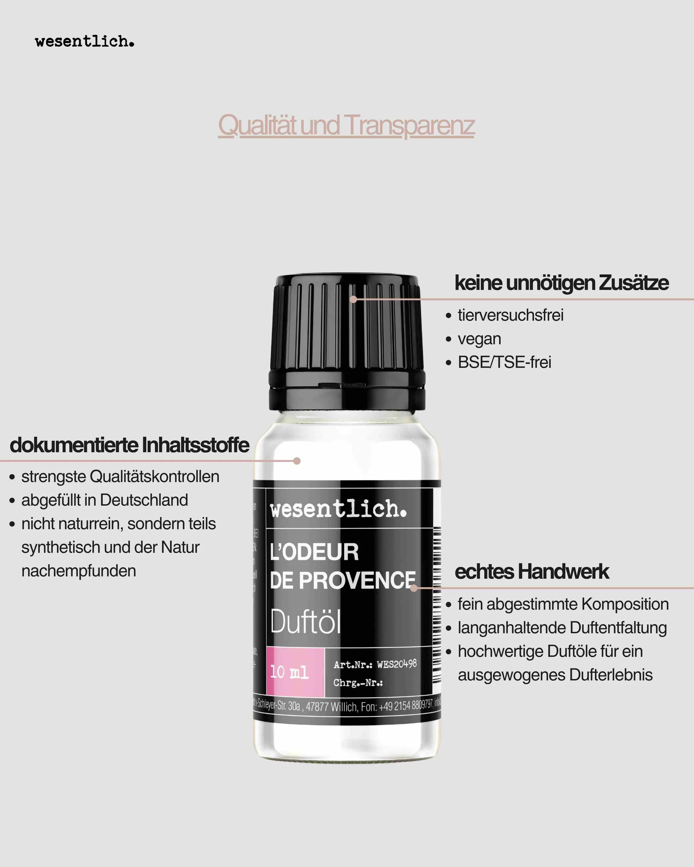 Duftöl-Set "Exklusiv" - Samt und Seide, Orient, Provence (3x10ml) 