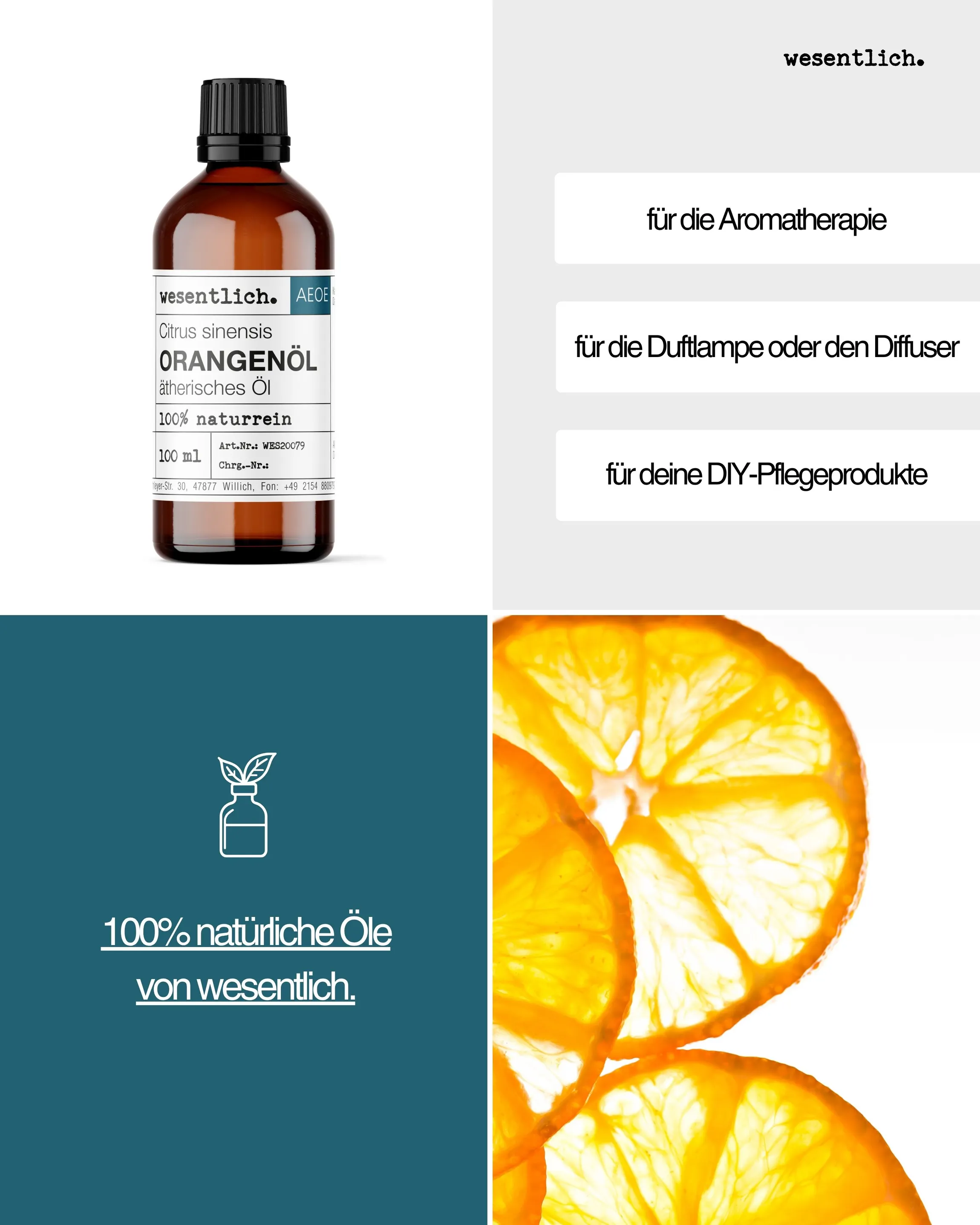 Orangenöl  100ml