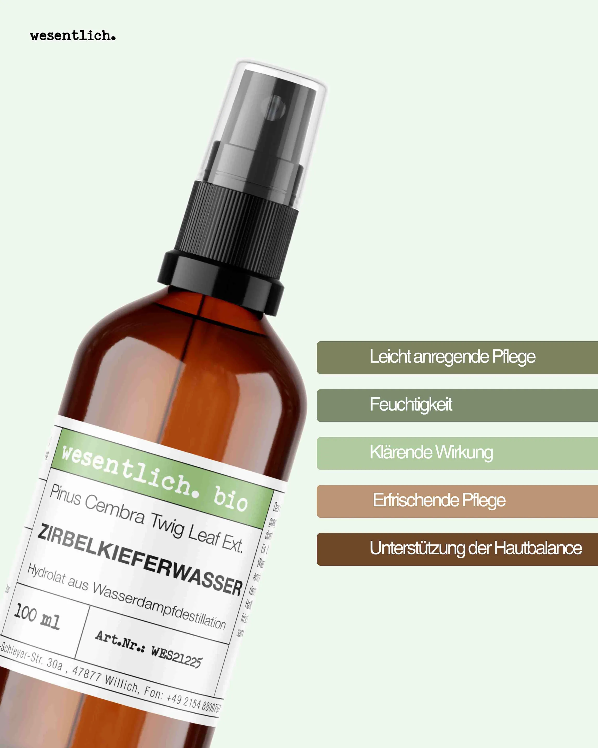 Zirbelkieferwasser bio