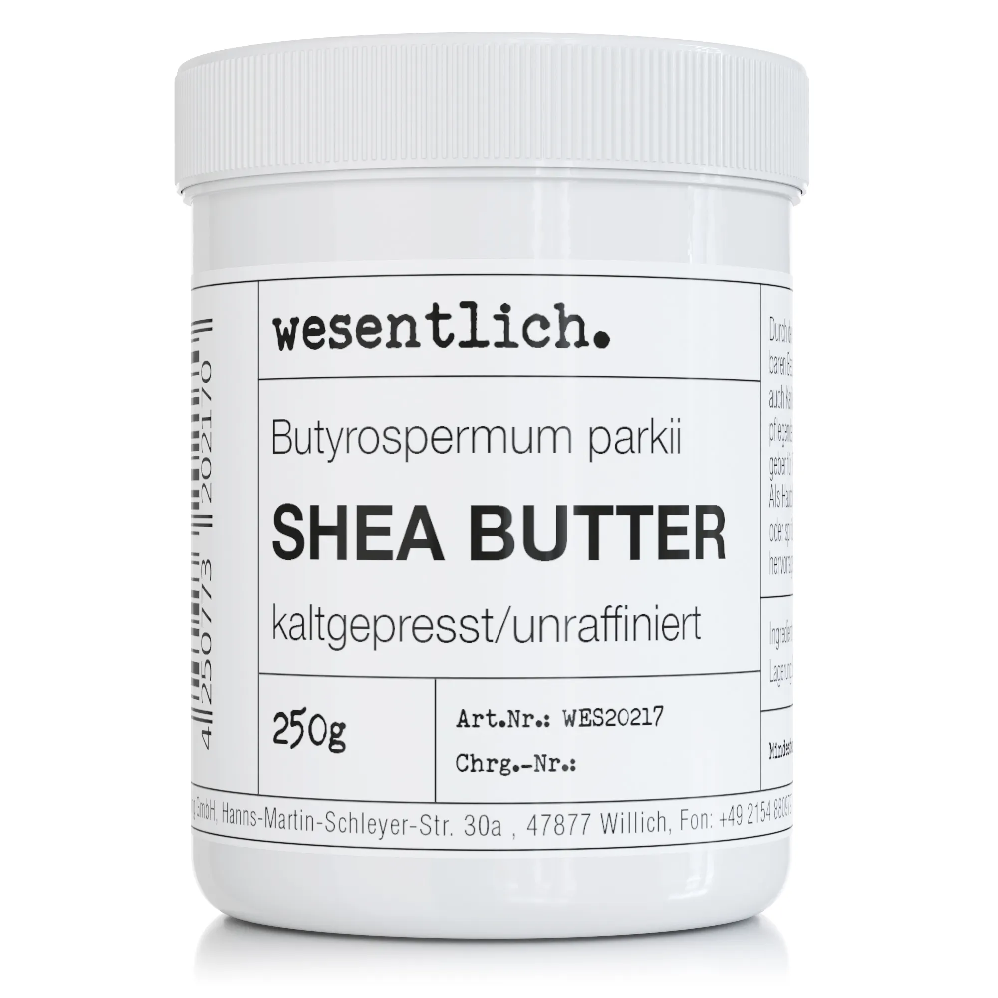 Sheabutter kaltgepresst 250g