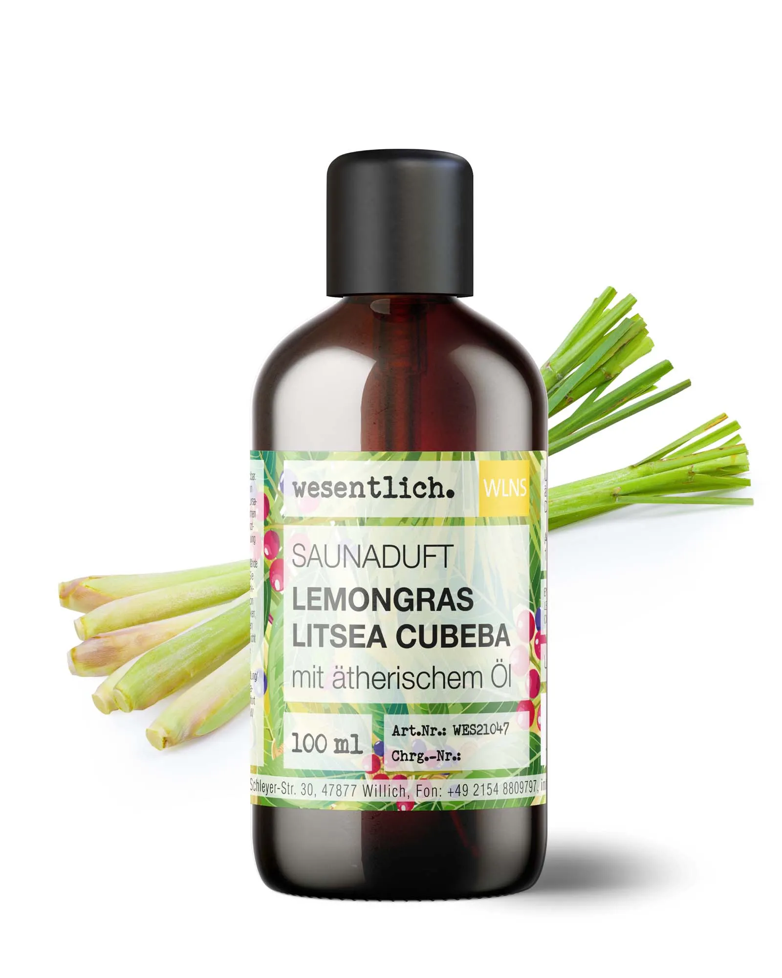 Saunaduft Lemongras-Litsea Cubeba 100ml