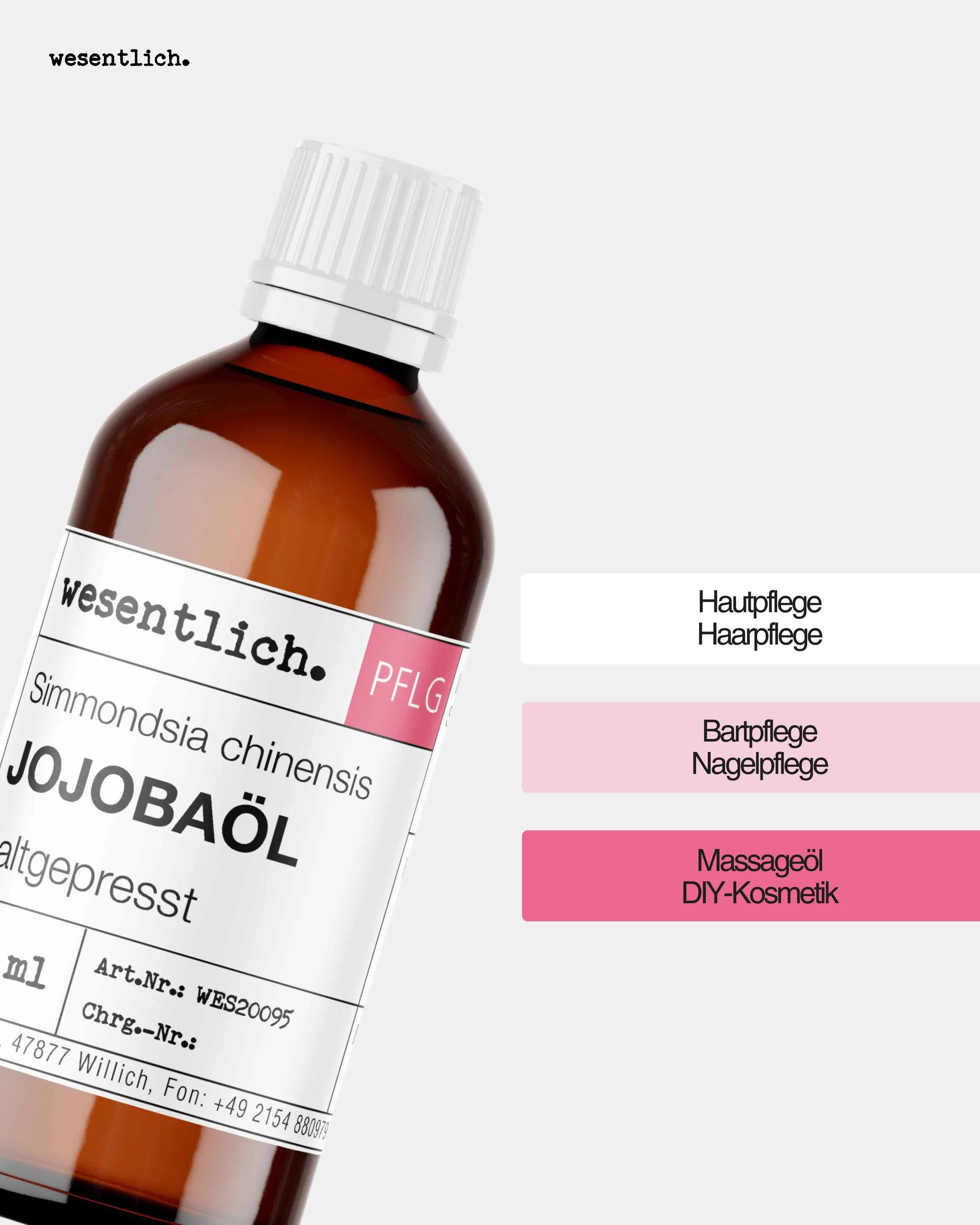 Jojobaöl kaltgepresst 100ml