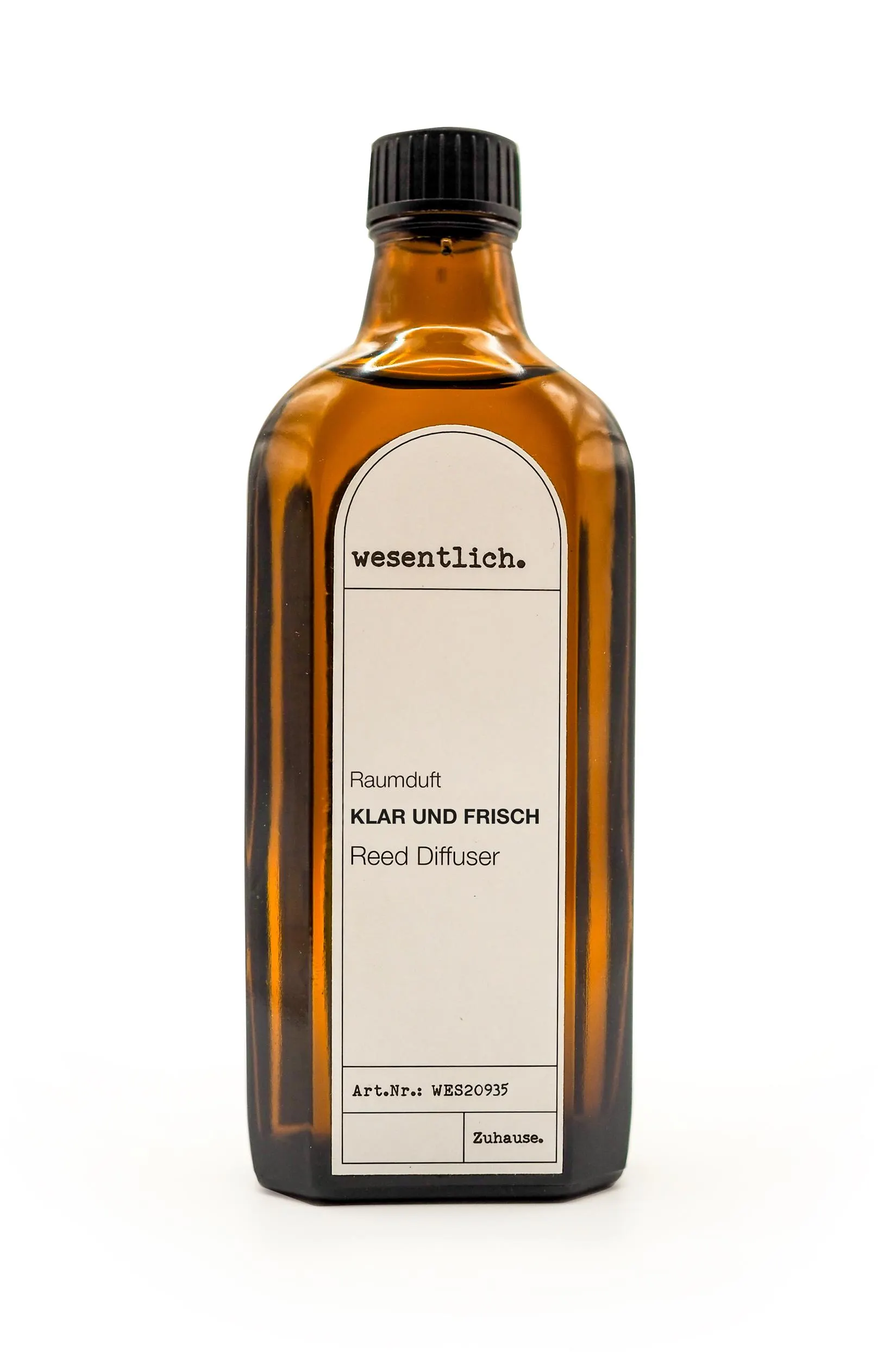 Reed Diffuser Raumduft Klar und Frisch (200ml) inkl. 5 Kapillarstäbchen