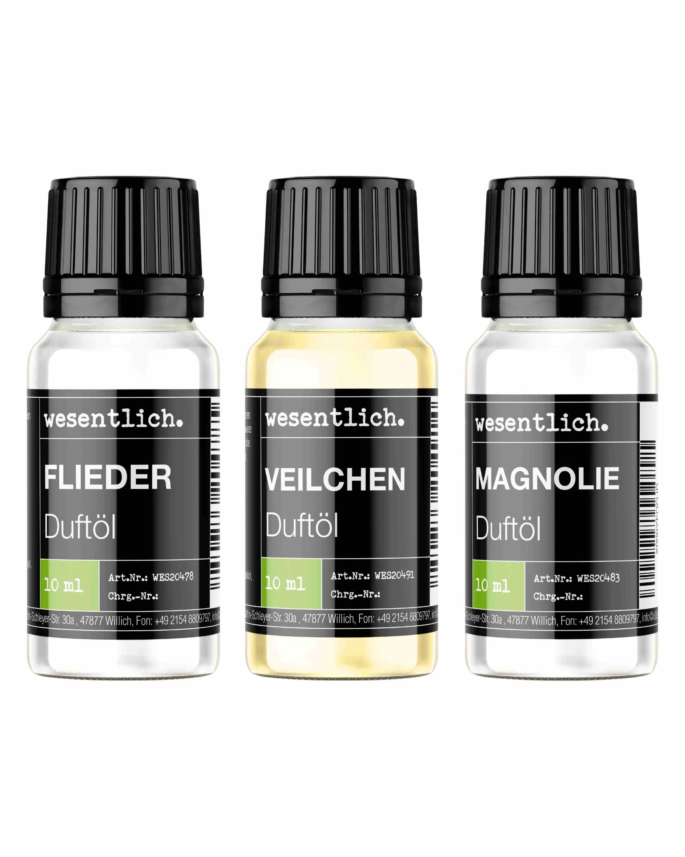 Duftöl-Set "Blumen"  3x10ml