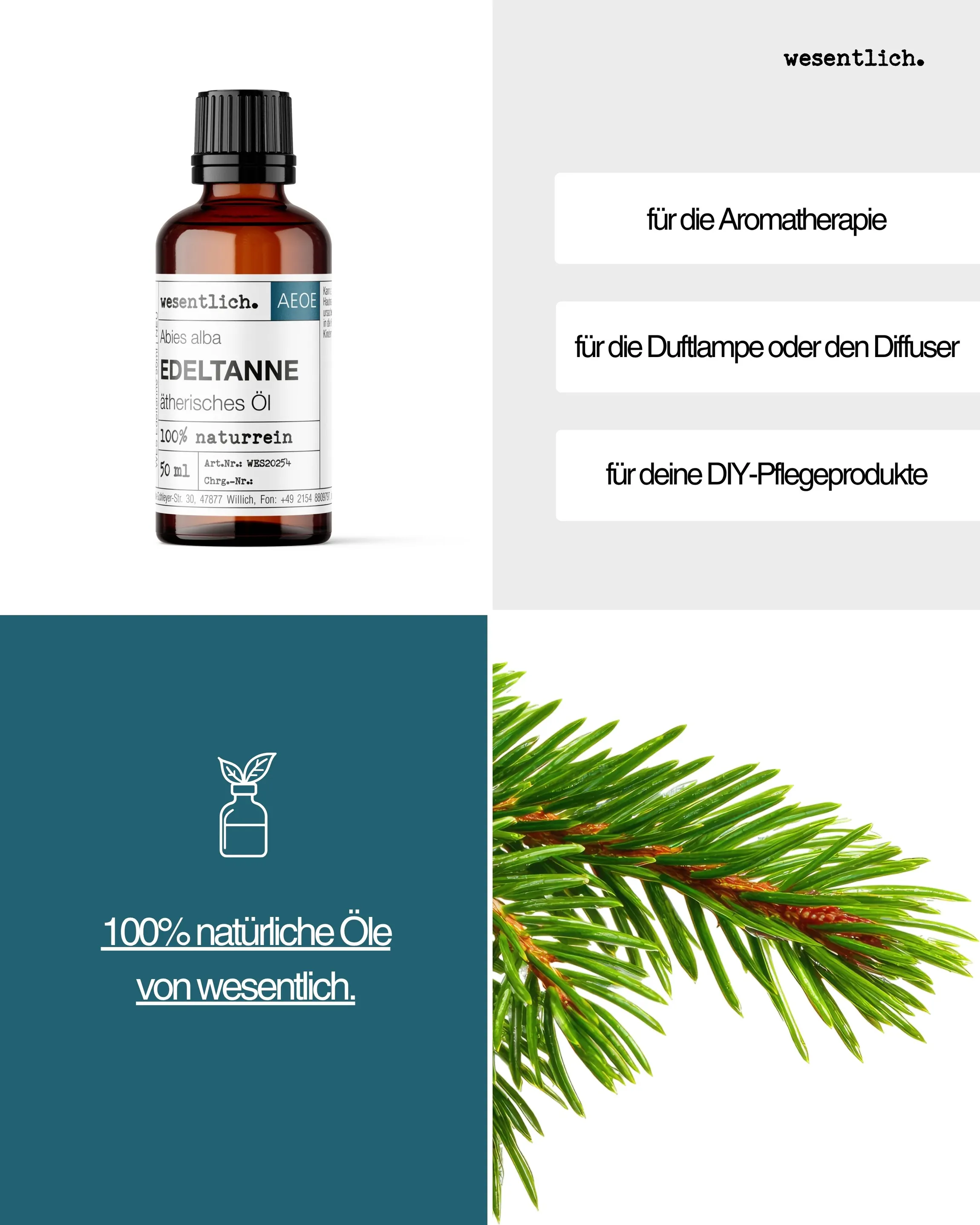 Edeltannenöl  50ml