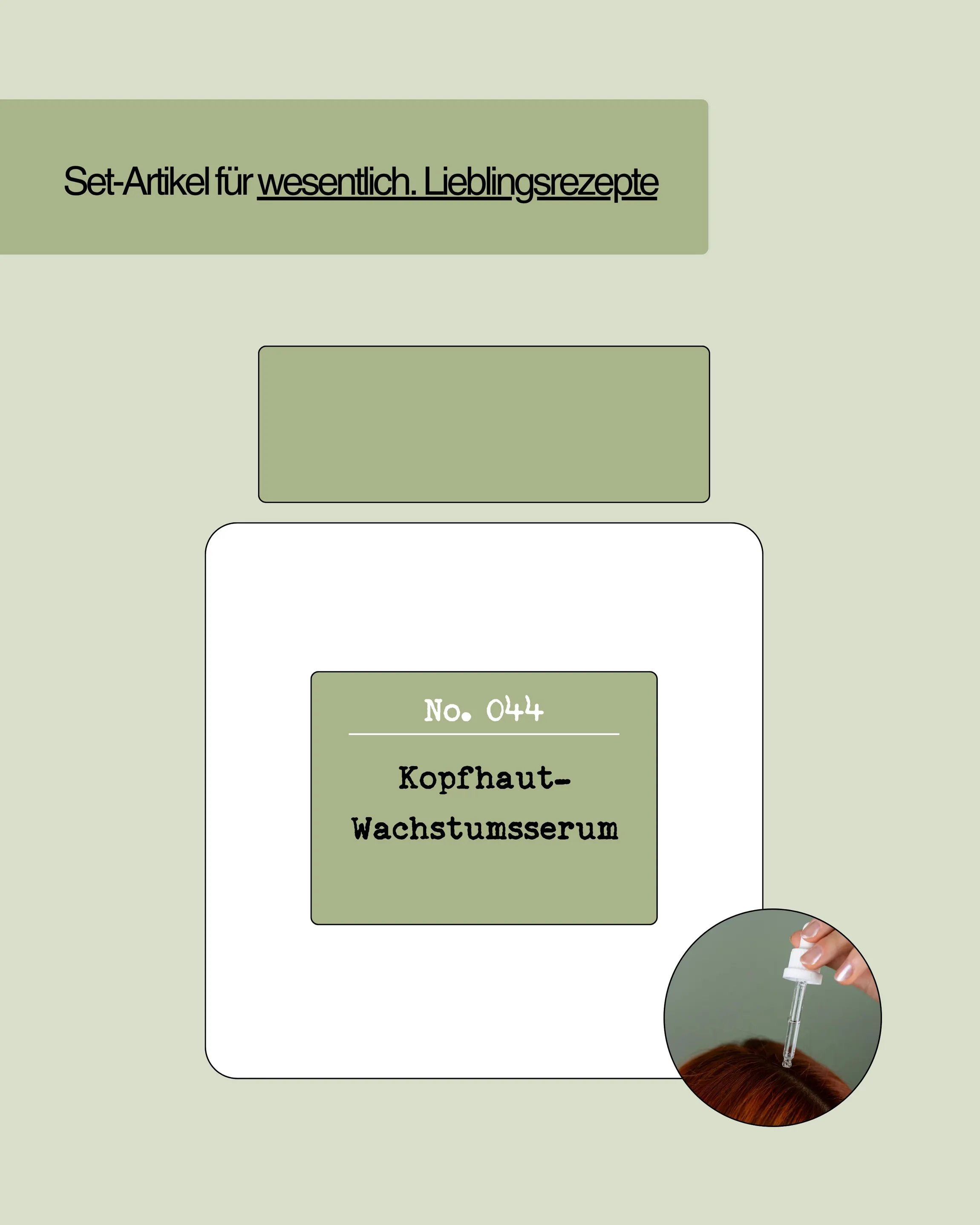 DIY Set No. 044: Kopfhaut-Wachstumsserum