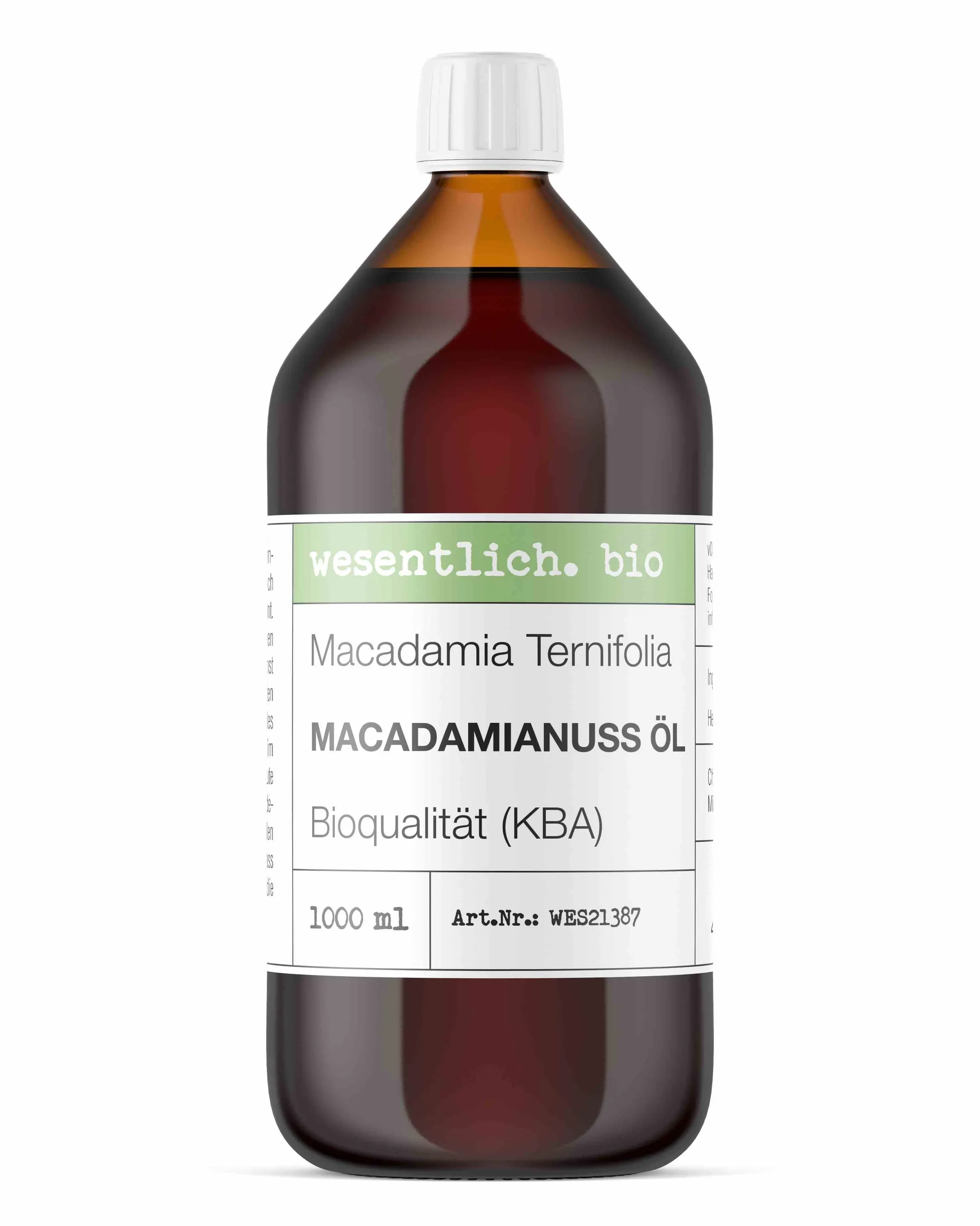 Macadamianussöl bio 1000ml