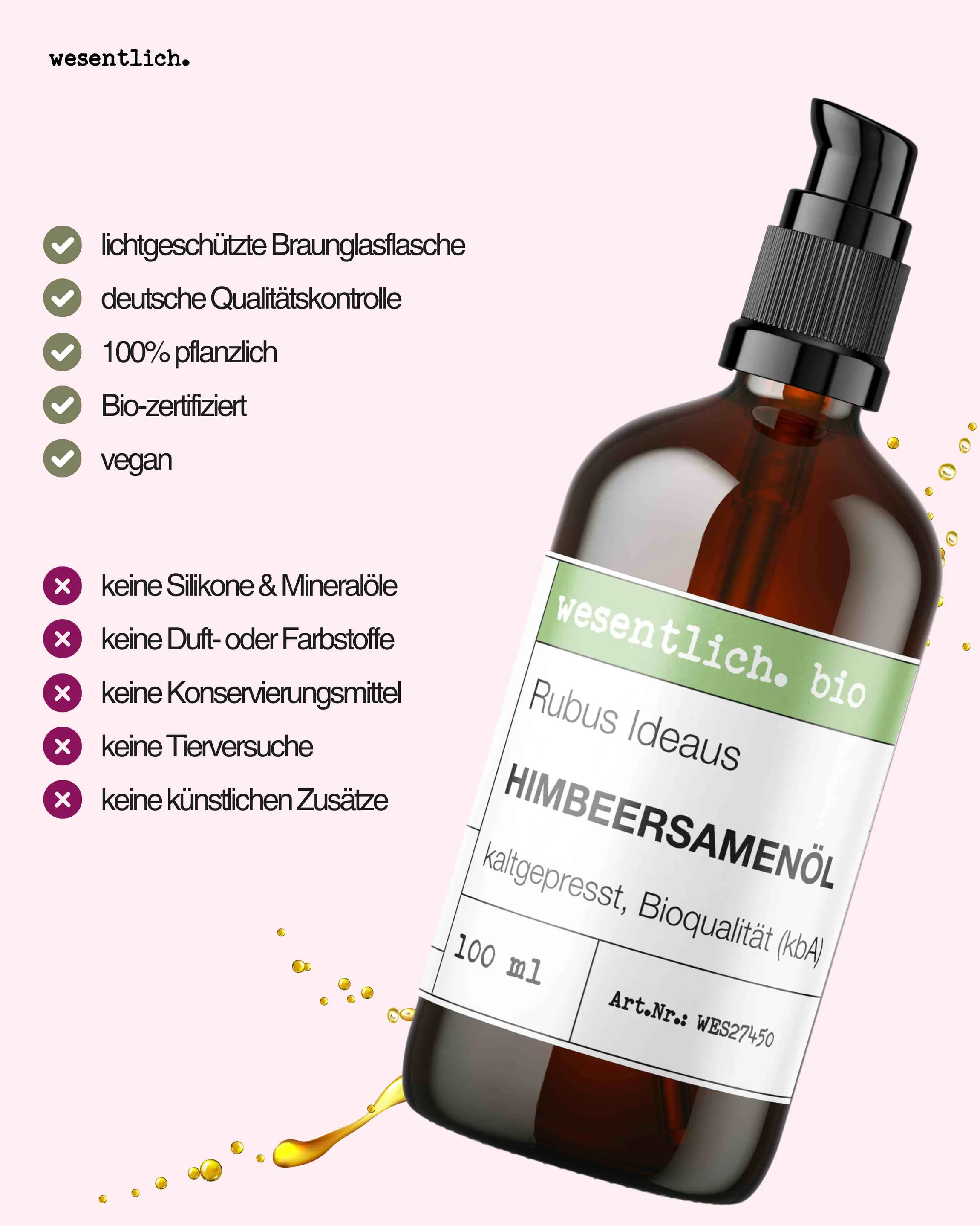 Himbeersamenöl 100ml