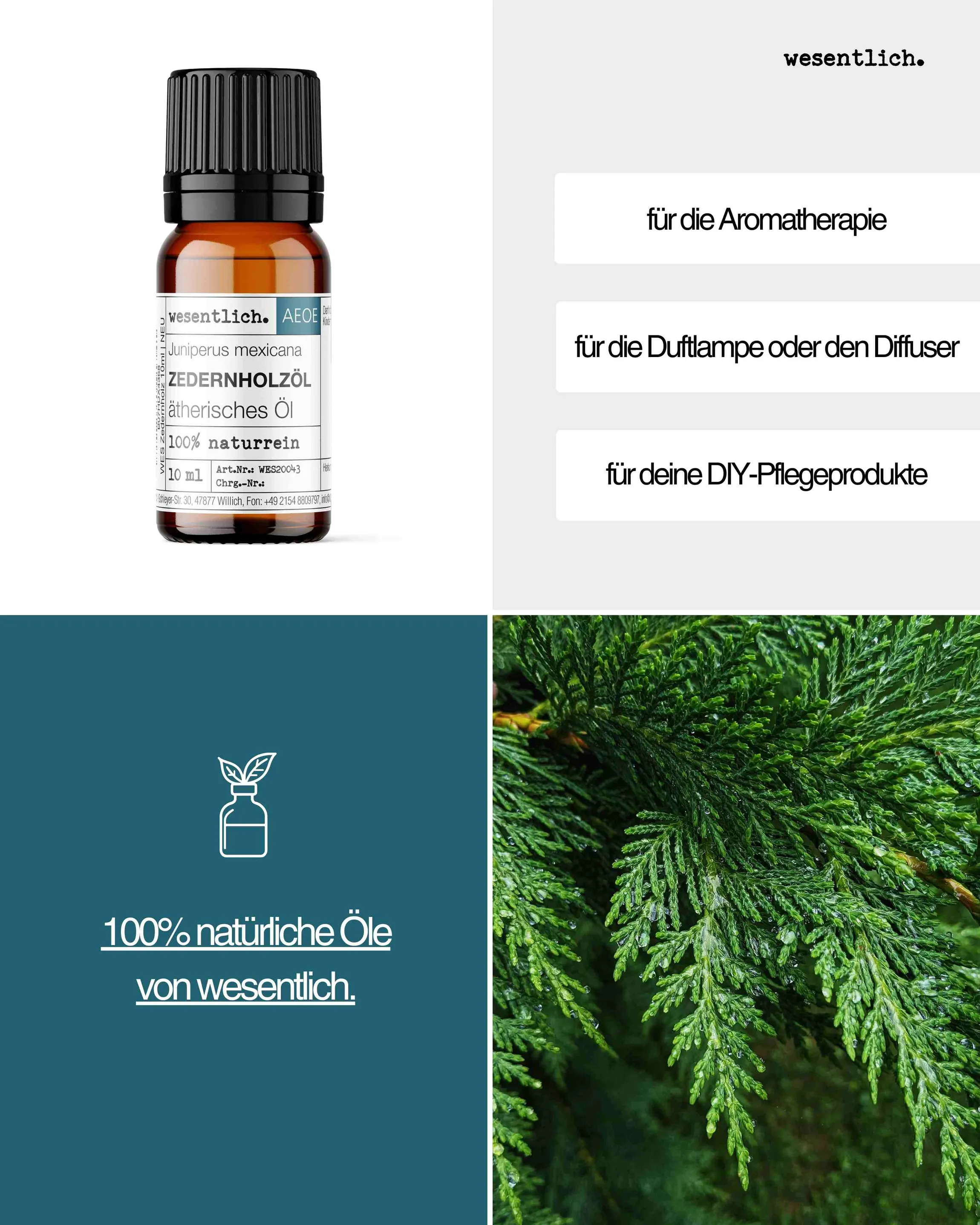 Zedernholzöl 10ml