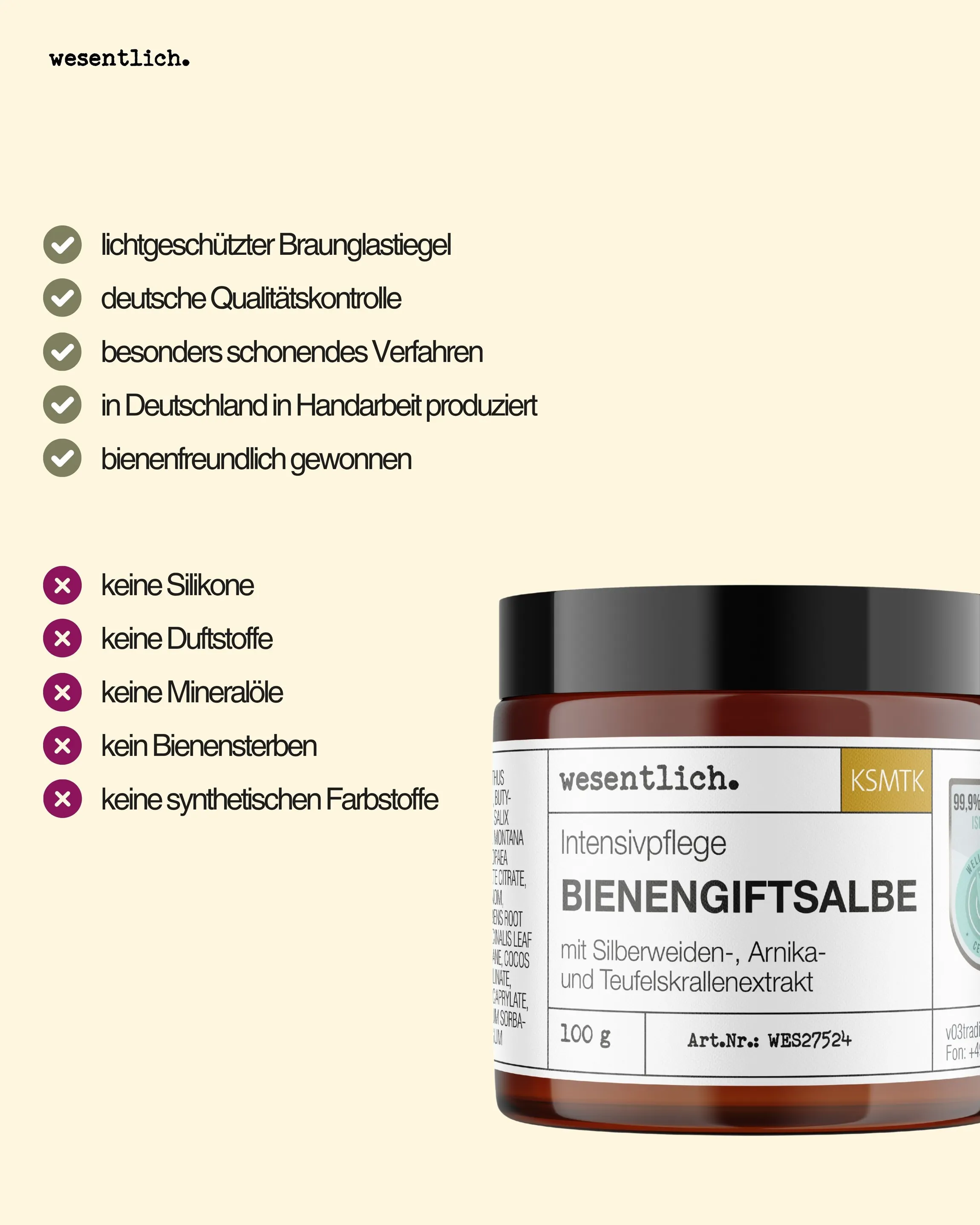 Bienengiftsalbe